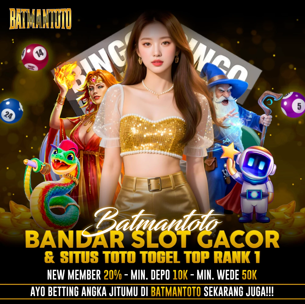 BATMANTOTO ~ Rekomendasi Situs Toto Slot Online & Bandar Toto Togel Terpercaya
